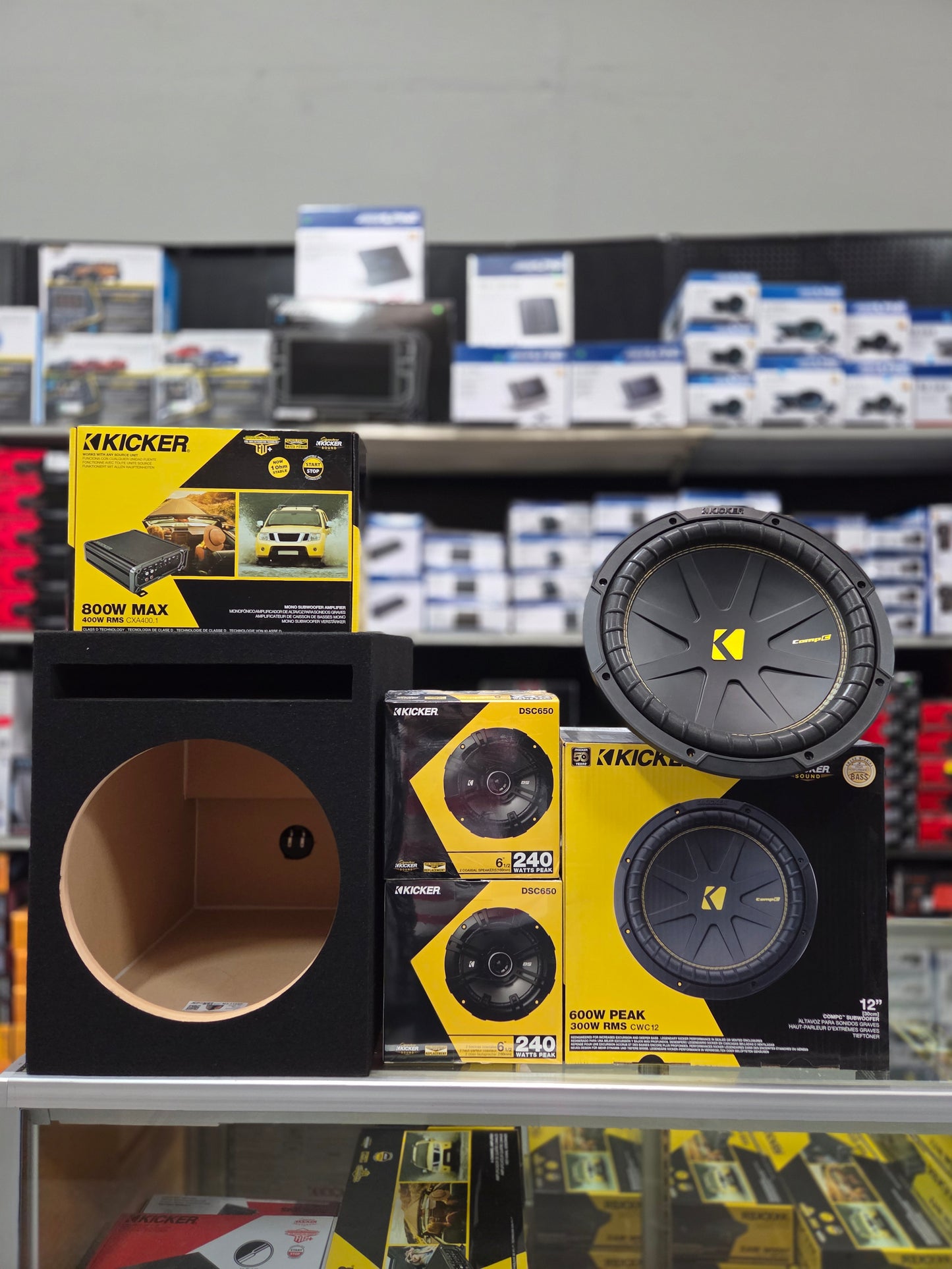 Kicker Sound System Package
