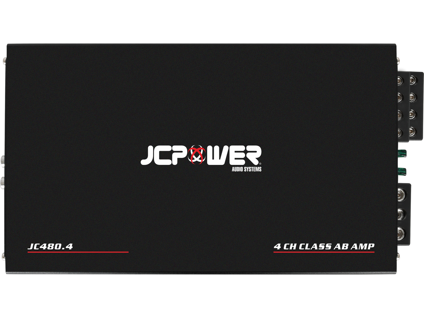 JCPOWER JC480.4 480 Watt Class AB 4-Channel Amplifier