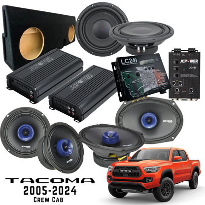 Car audio system, pro audio speakers, subwoofer, amplifiers for Toyota Tacoma