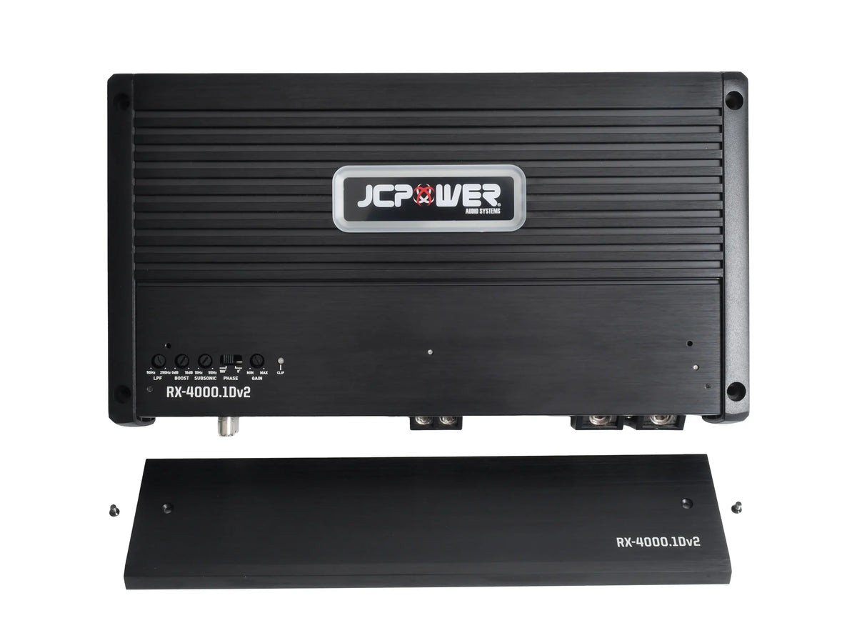 JCPOWER RX-4000.1Dv2 Class D Monoblock Power Amplifier