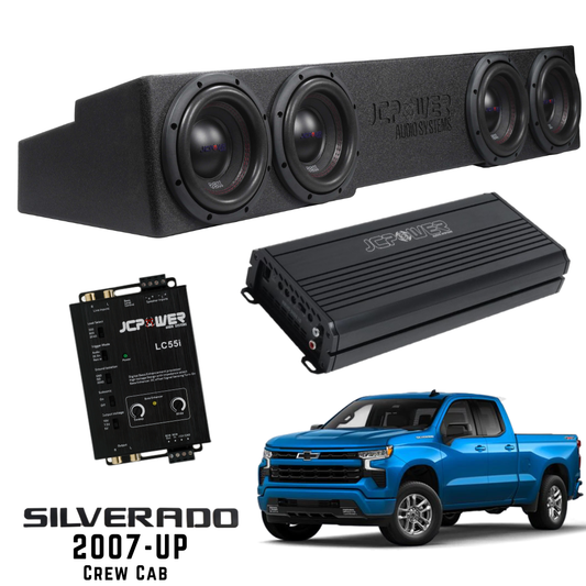 JCPOWER Deep Bass Package for Chevy Silverado / GMC Sierra 2007-Up