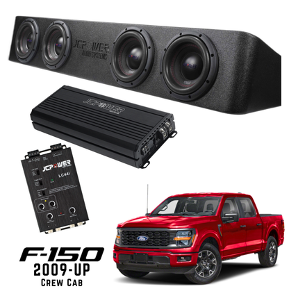 JCPOWER Deep Bass Package for Ford F-150 Crew Cab 2009-Up