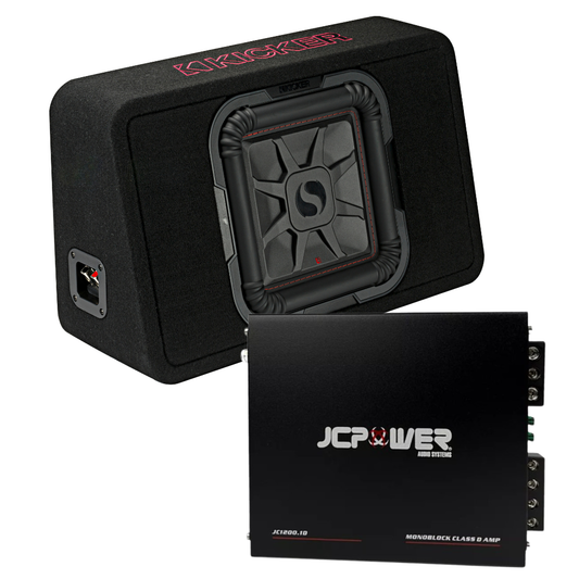 Kicker - JCPOWER Amp to Bass