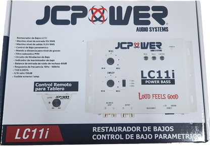JCPOWER LC11i Bass Restoration Processor (Bass Enhancer)