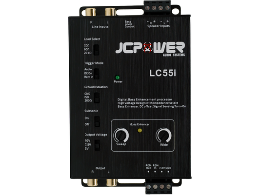 JCPOWER LC55i Bass Restoration Processor & Line Output Converter