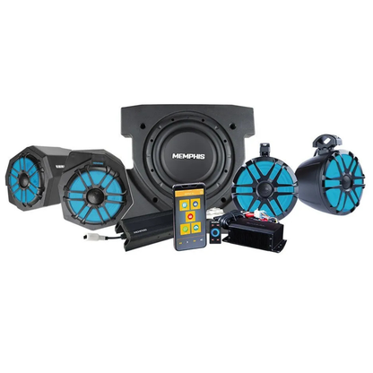 Memphis Audio X3PRO4 Stage 4 Can-Am Maverick X3 Audio System