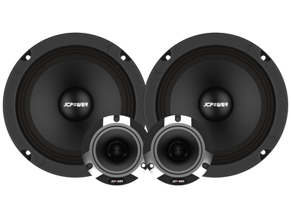 JCPOWER Component Package (Speakers + Tweeters + Ampifier)