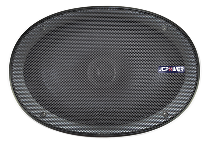 JCPOWER Amplifier + 4 Speakers Front/Rear Car speakers upgrade