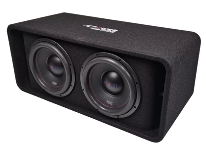 JCPOWER 12" RSX Loaded Subwoofer Enclosure