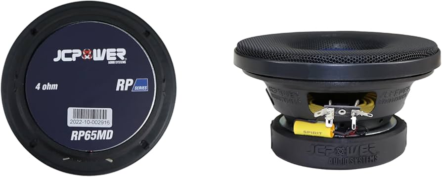 RP65MD 6.5″ 500 Watt Pro Audio Coaxial Loudspeaker Set